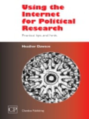 cover image of Using the Internet for Political Research